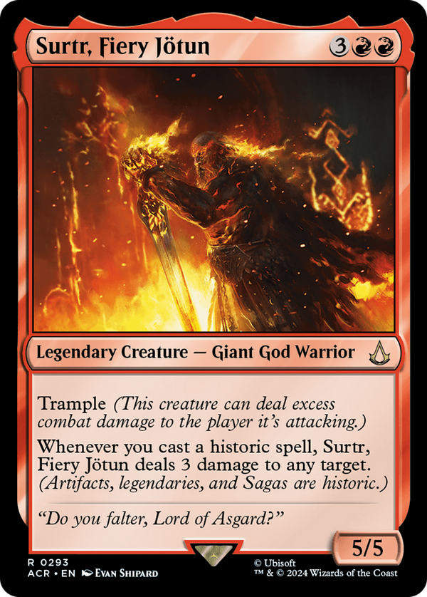 Surtr, Fiery Jötun (acr)