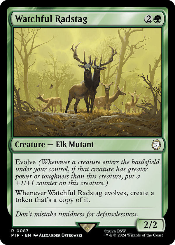 Watchful Radstag (pip)