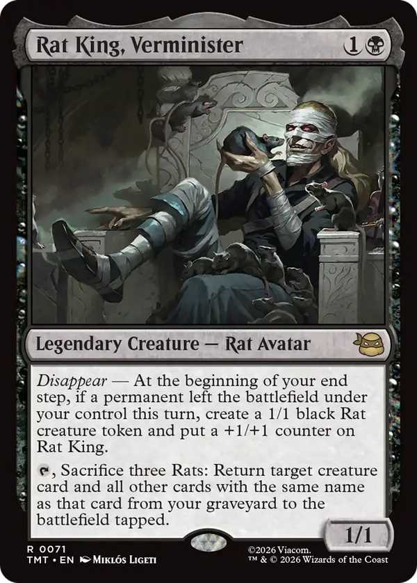 Rat King, Verminister (tmt)