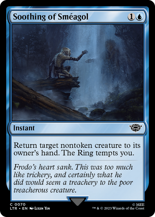 Soothing of Sméagol (ltr)