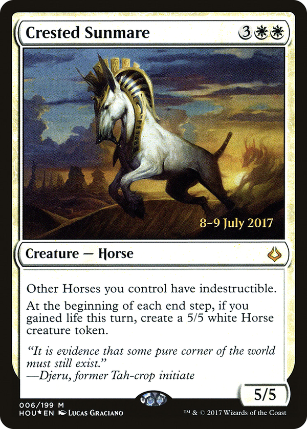 Crested Sunmare (phou)