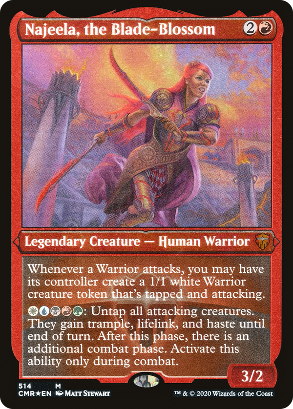 Najeela, the Blade-Blossom (cmr)