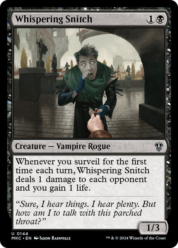 Whispering Snitch (mkc)