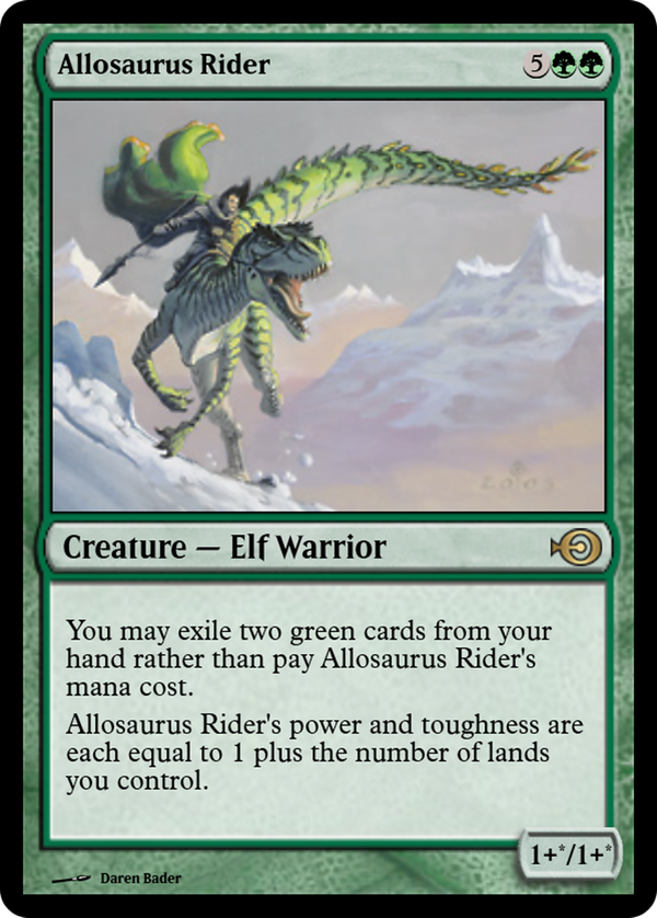 Allosaurus Rider (prm)