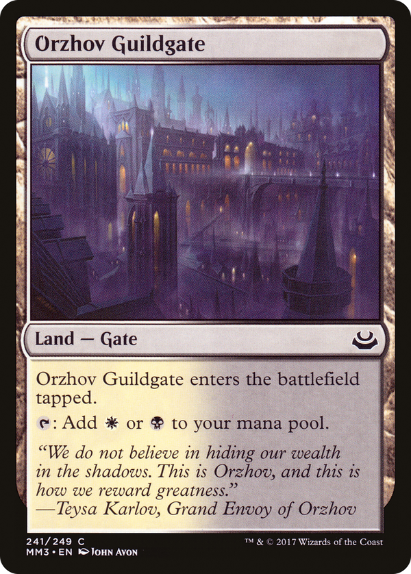 Orzhov Guildgate (mm3)