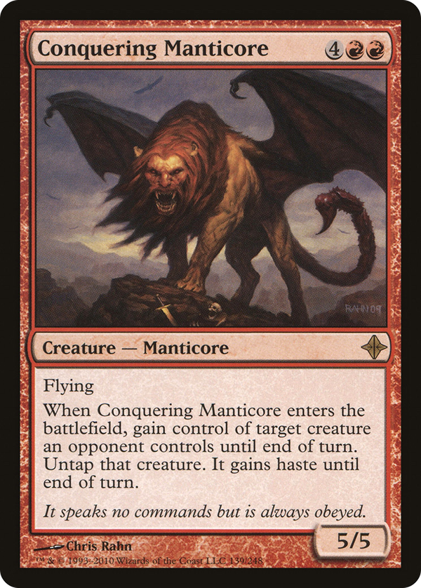Conquering Manticore (roe)