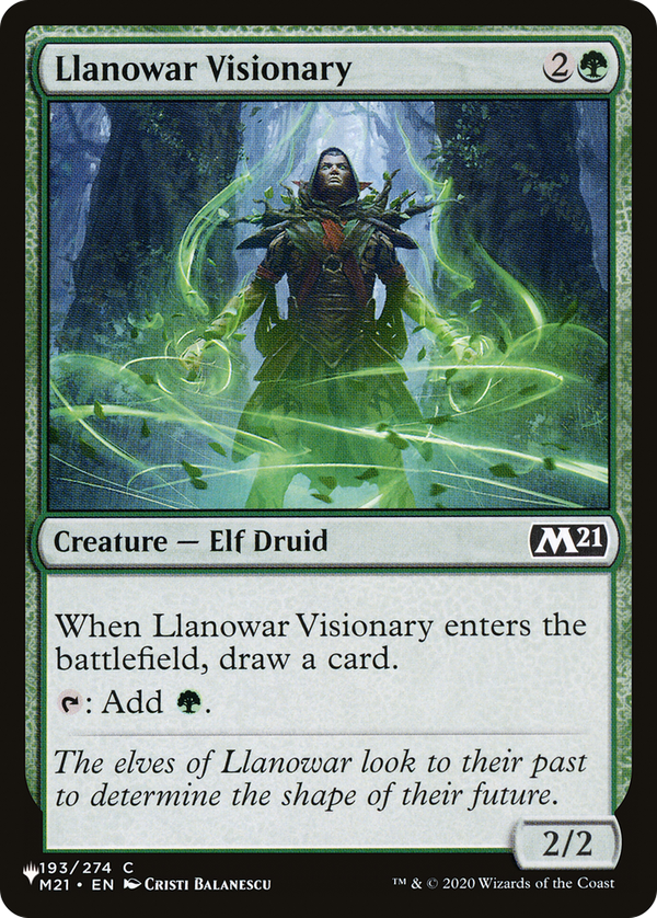 Llanowar Visionary (plst)