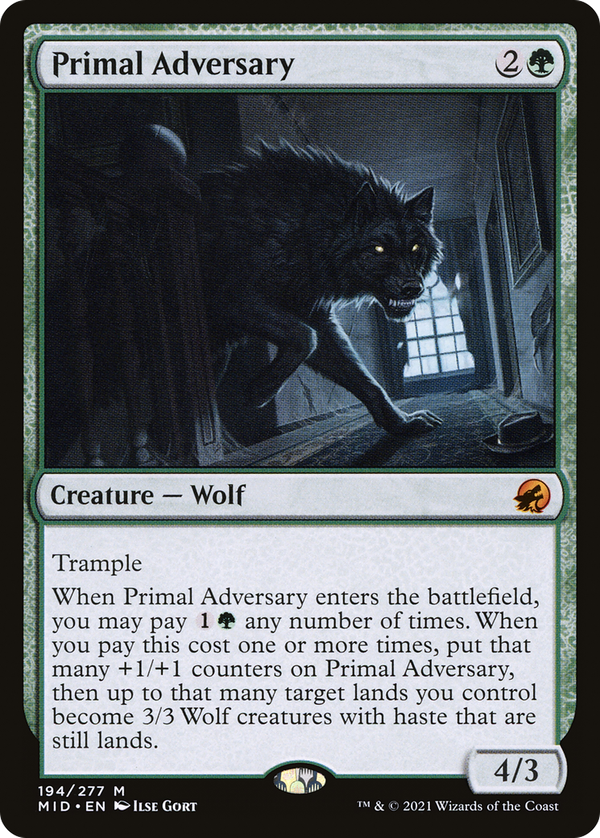 Primal Adversary (mid)
