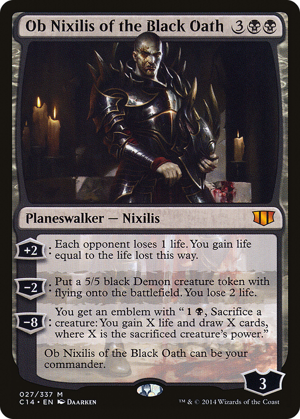 Ob Nixilis of the Black Oath (c14)