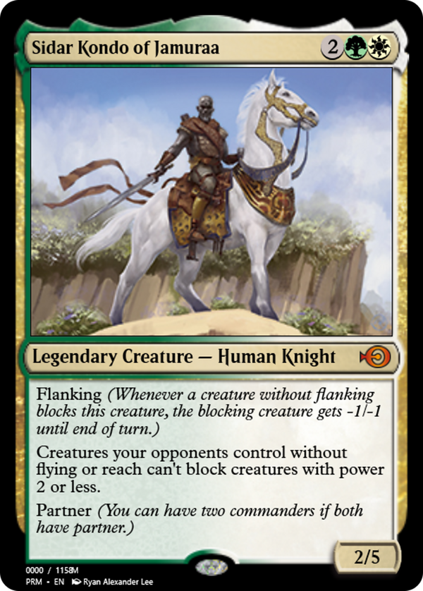 Sidar Kondo of Jamuraa (prm)