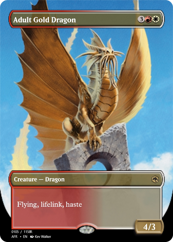 Adult Gold Dragon (prm)