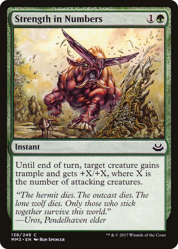 Strength in Numbers (mm3)