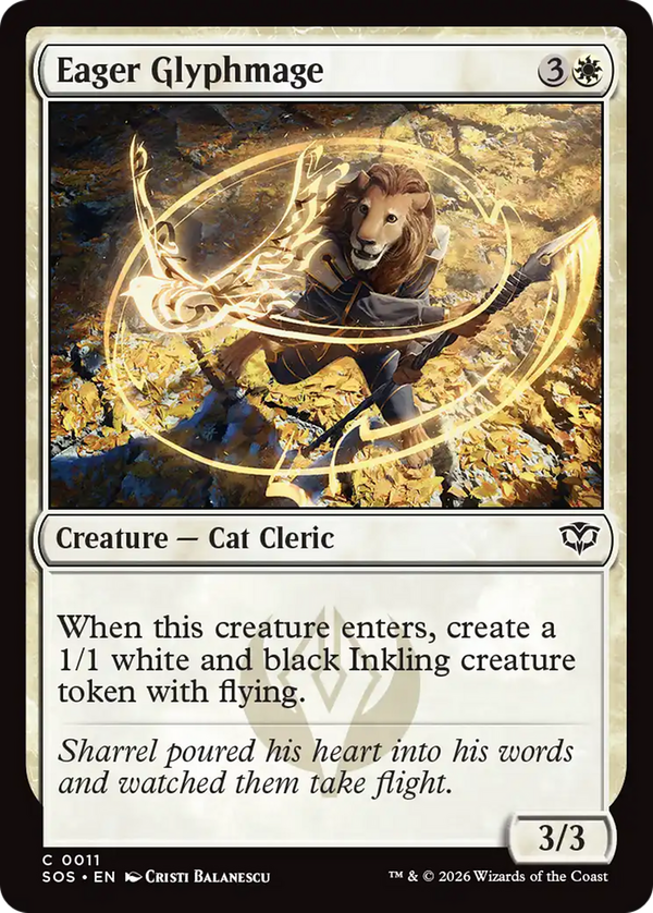 Eager Glyphmage (sos)