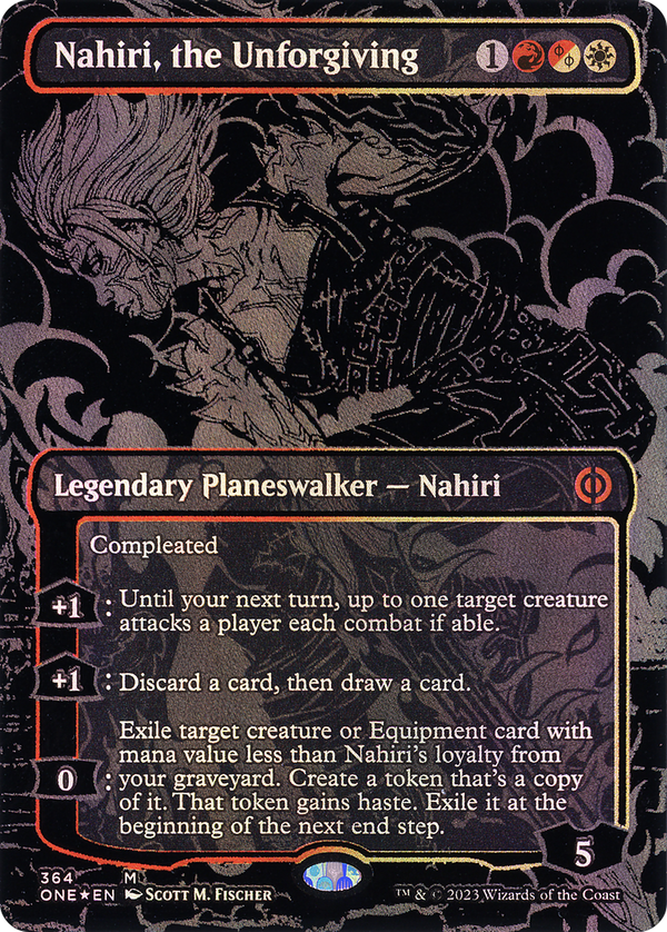Nahiri, the Unforgiving (one)