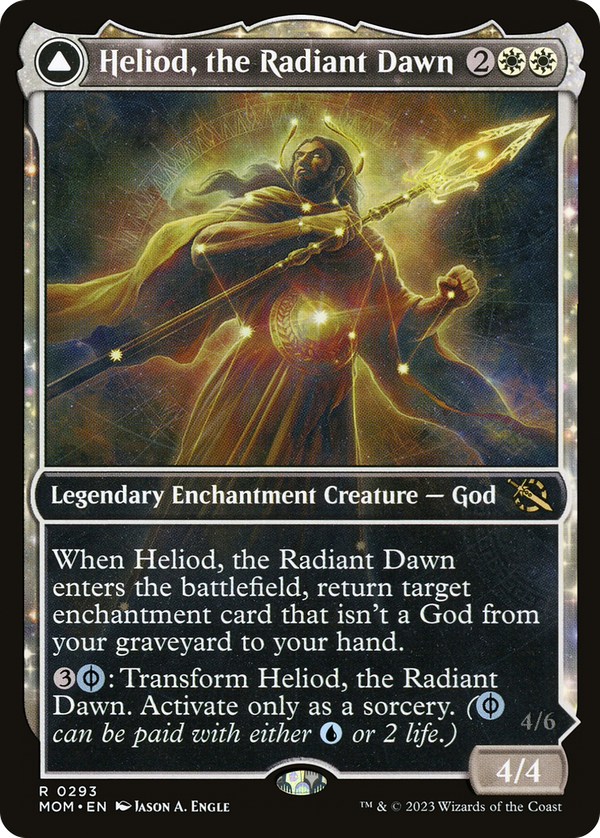 Heliod, the Radiant Dawn // Heliod, the Warped Eclipse (mom)