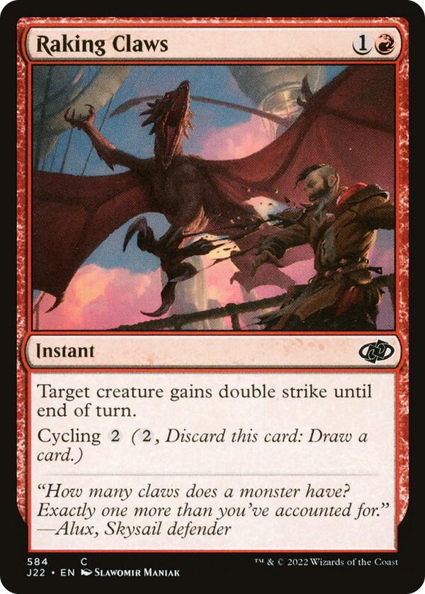 Raking Claws (j22)