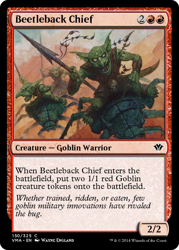Beetleback Chief (vma)