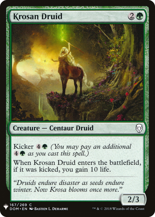 Krosan Druid (plst)