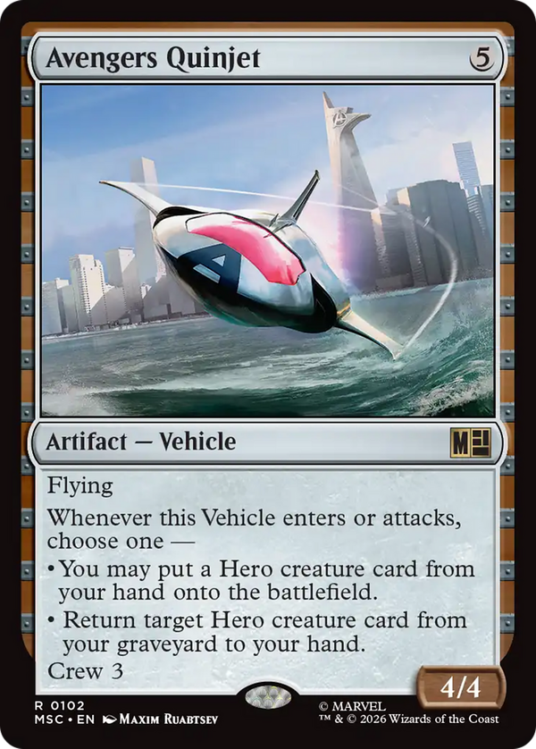 Avengers Quinjet (msc)