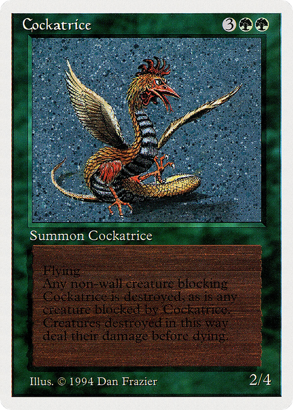 Cockatrice (sum)