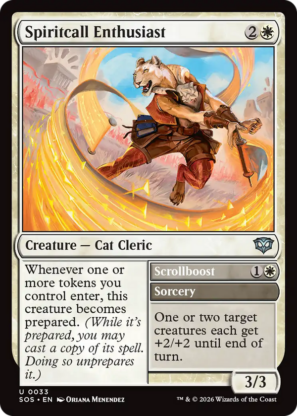 Spiritcall Enthusiast // Scrollboost (sos)