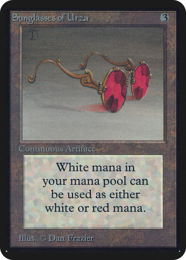 Sunglasses of Urza (lea)