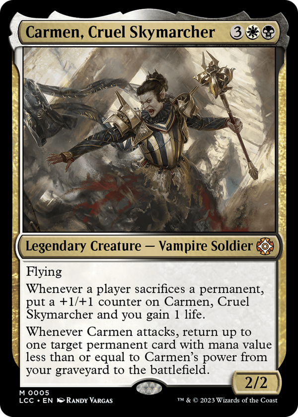 Carmen, Cruel Skymarcher (lcc)