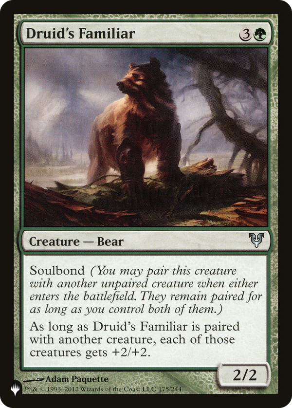 Druid's Familiar (plst)
