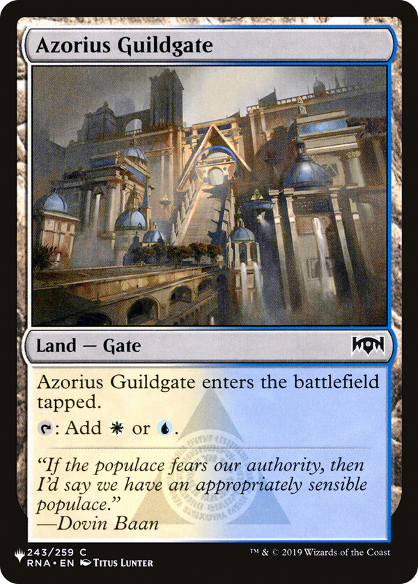 Azorius Guildgate (plst)