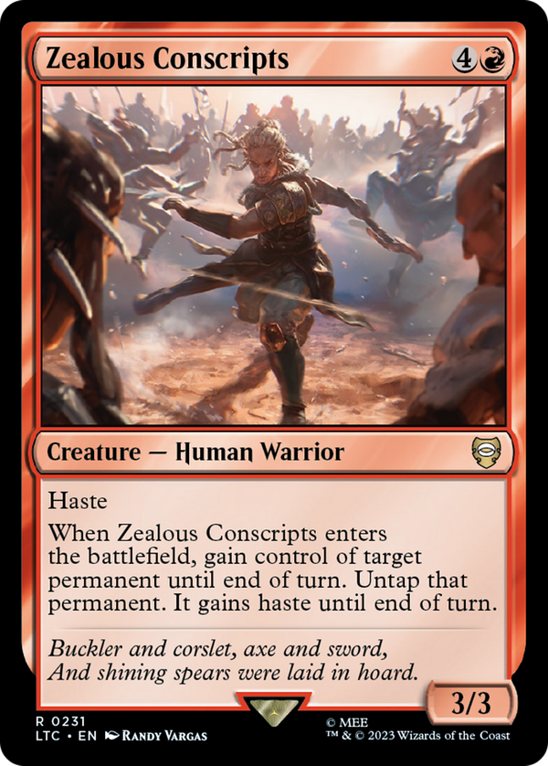 Zealous Conscripts (ltc)