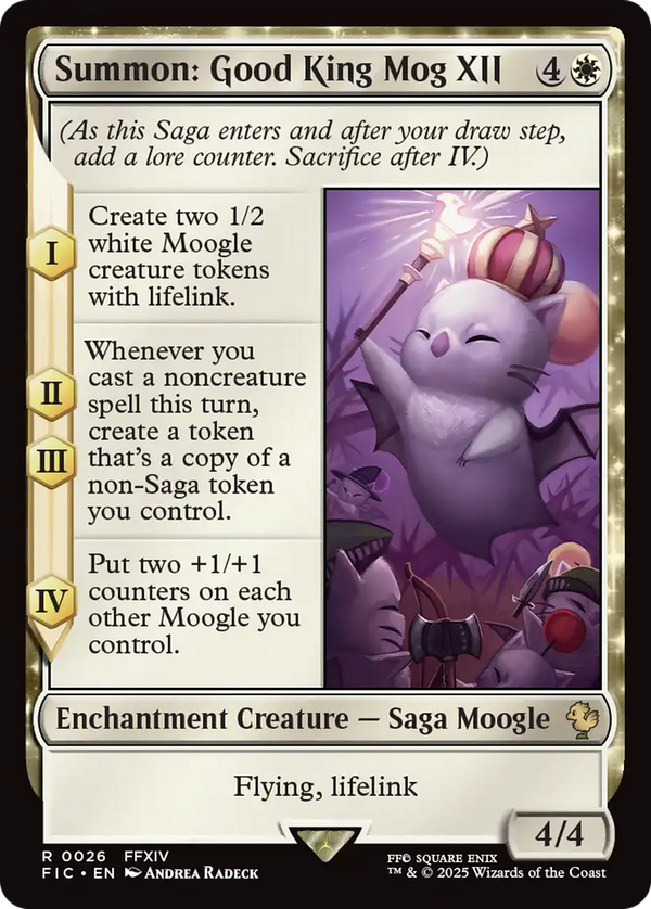 Summon: Good King Mog XII (fic)