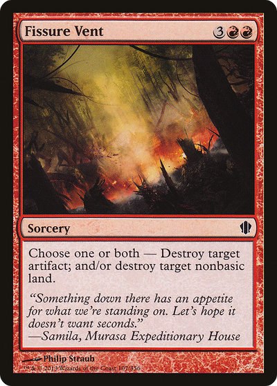 Fissure Vent