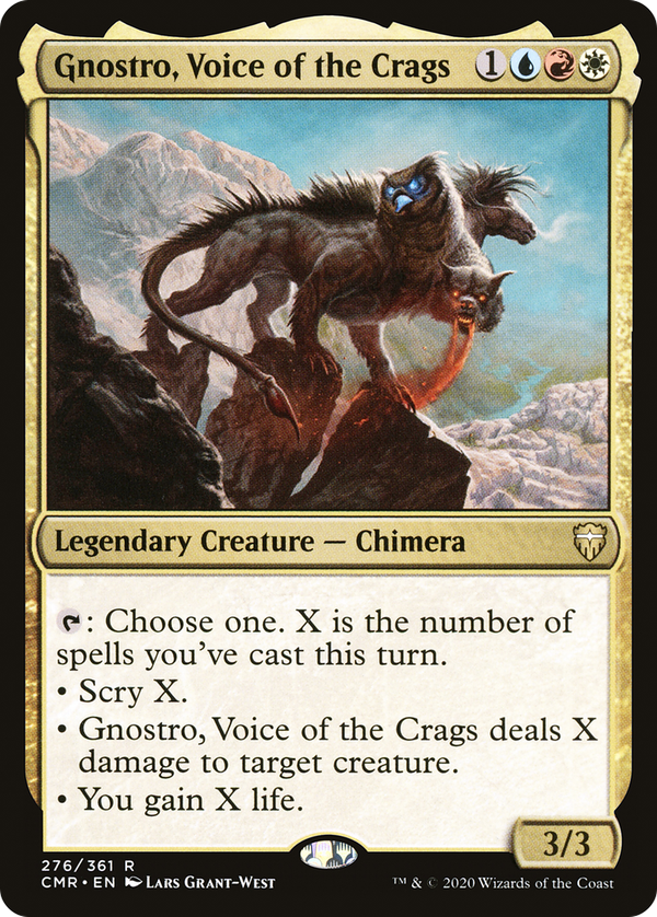 Gnostro, Voice of the Crags (cmr)