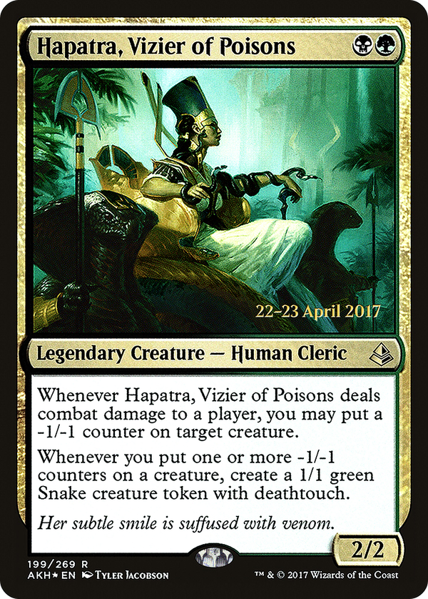 Hapatra, Vizier of Poisons (pakh)