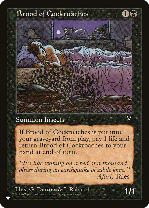 Brood of Cockroaches (plst)