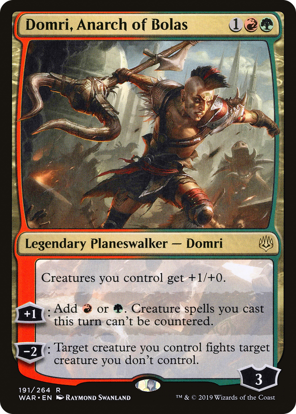 Domri, Anarch of Bolas (war)