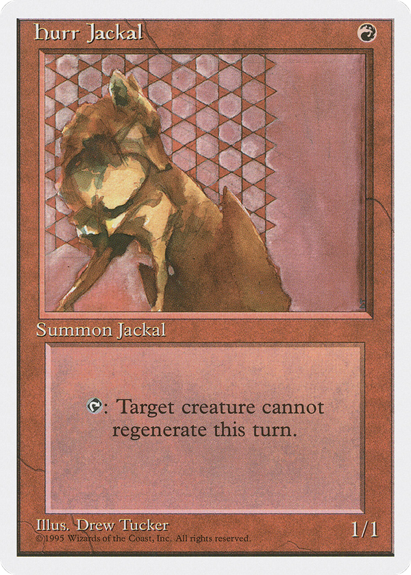 Hurr Jackal (4ed)