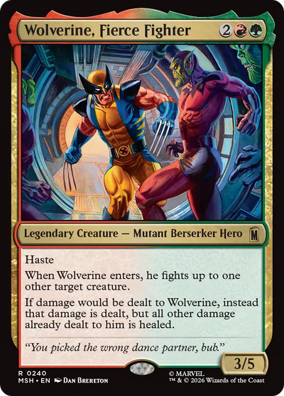 Wolverine, Fierce Fighter