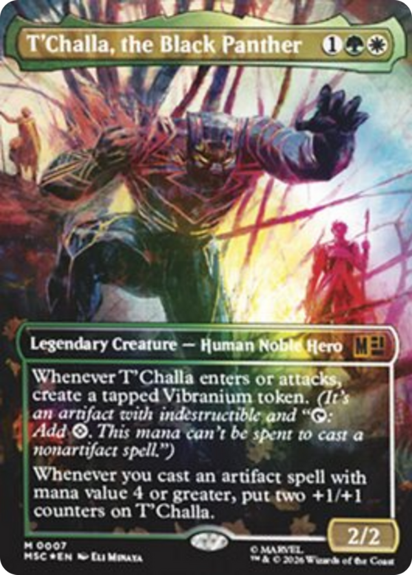 T'Challa, the Black Panther (msc)