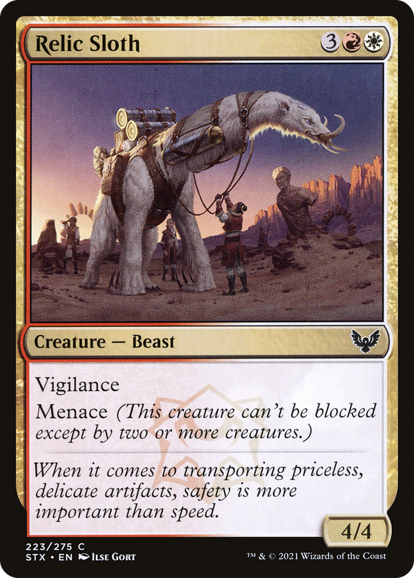 Relic Sloth (stx)