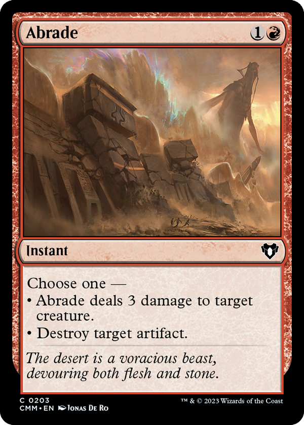 Abrade (cmm)