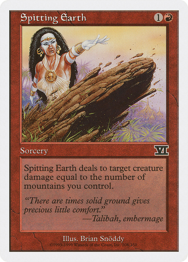Spitting Earth (6ed)