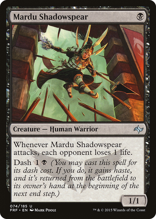 Mardu Shadowspear (frf)
