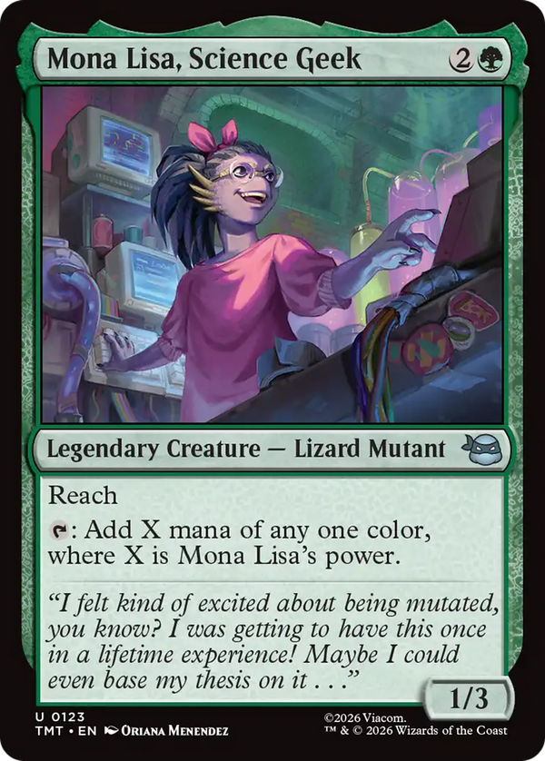 Mona Lisa, Science Geek (tmt)