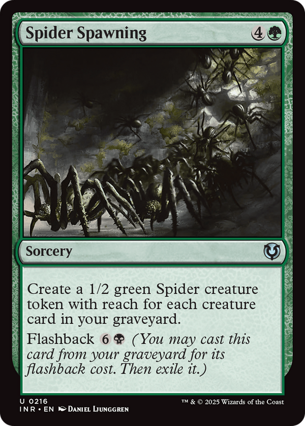 Spider Spawning (inr)