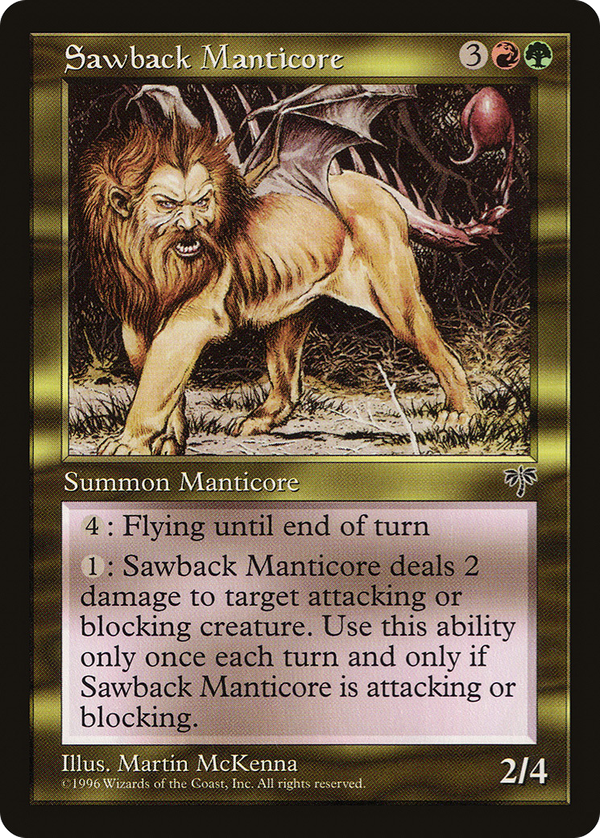Sawback Manticore (mir)
