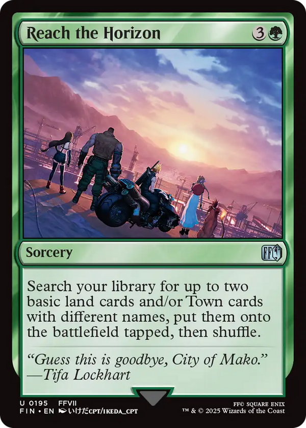 Reach the Horizon (fin)