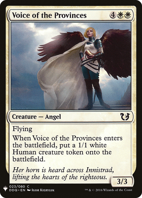 Voice of the Provinces (plst)