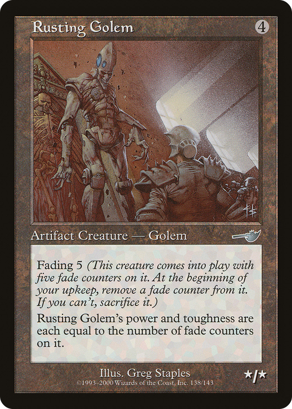 Rusting Golem (nem)