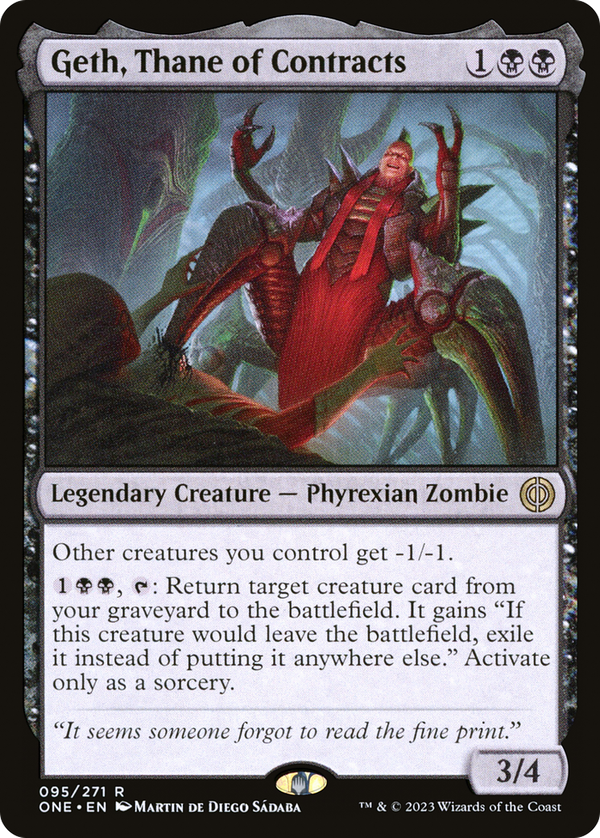 Geth, Thane of Contracts (one)